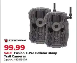 Runnings Fusion X-Pro Cellular 36mp Trail Cameras offer