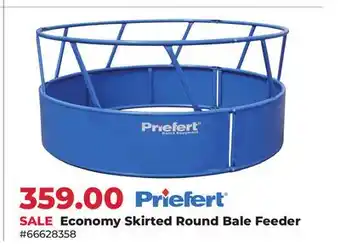 Runnings Priefert Economy Skirted Round Bale Feeder offer