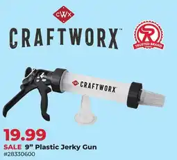 Runnings Craftworx 9 Plastic Jerky Gun offer