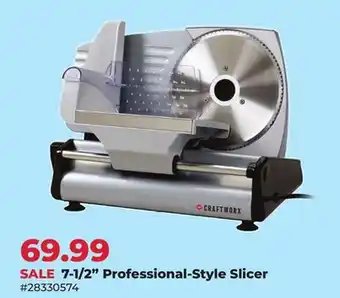 Runnings 7-1/2 Professional-Style Slicer offer