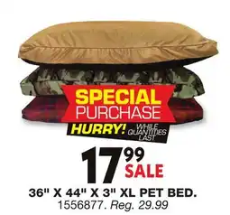 Blain's Farm & Fleet 36 X 44 X 3 XL PET BED offer