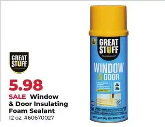 Runnings Window & Door Insulating Foam Sealant offer