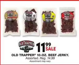 Blain's Farm & Fleet OLD TRAPPER 10-OZ. BEEF JERKY offer