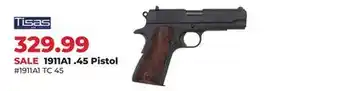 Runnings tisas 1911A1 .45 Pistol offer