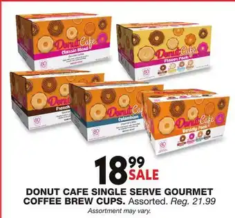 Blain's Farm & Fleet DONUT CAFE SINGLE SERVE GOURMET COFFEE BREW CUPS offer