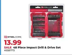 Runnings Steel core 48 Piece Impact Drill & Drive Set offer