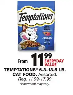 Blain's Farm & Fleet TEMPTATIONS 6.3-13.5 LB. CAT FOOD offer