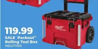 Runnings Packout Rolling Tool Box offer