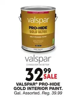 Blain's Farm & Fleet VALSPAR PRO-HIDE GOLD INTERIOR PAINT offer