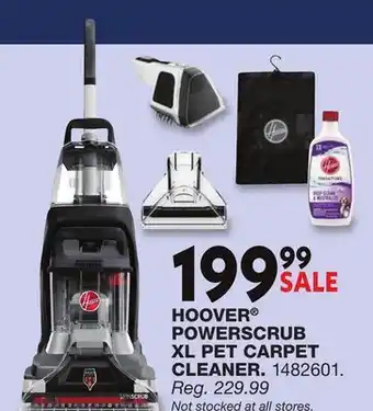 Blain's Farm & Fleet HOOVER POWERSCRUB XL PET CARPET CLEANER offer