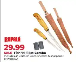 Runnings Rapala Fish'N Fillet Combo offer