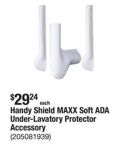 The Home Depot Handy Shield MAXX Soft ADA Under-Lavatory Protector Accessory offer