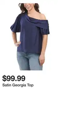 TJ Maxx Satin Georgia Top offer