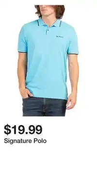 TJ Maxx Signature Polo offer