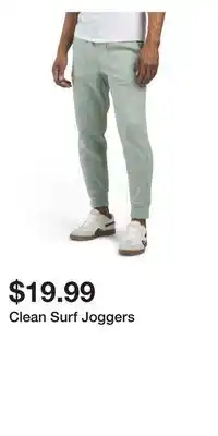 TJ Maxx Clean Surf Joggers offer