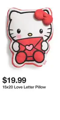 TJ Maxx 15x20 Love Letter Pillow offer