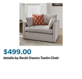 Sam's Club details by Becki Owens Tustin Chair offer