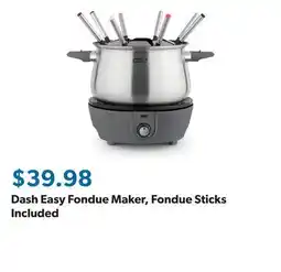 Sam's Club Dash Easy Fondue Maker, Fondue Sticks Included offer