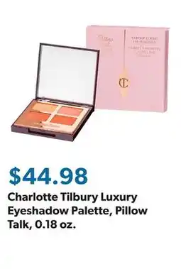 Sam's Club Charlotte Tilbury Luxury Eyeshadow Palette, Pillow Talk, 0.18 oz offer