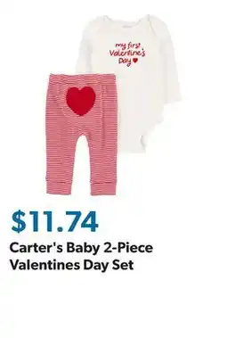 Sam's Club Carter's Baby 2-Piece Valentines Day Set offer