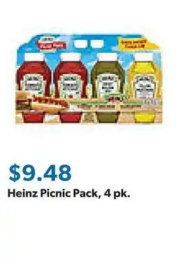 Sam's Club Heinz Picnic Pack, 4 pk offer