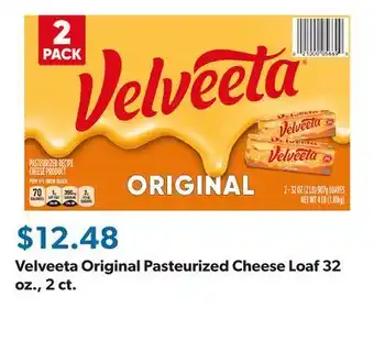 Sam's Club Velveeta Original Pasteurized Cheese Loaf 32 oz., 2 ct offer