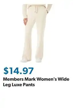 Sam's Club Members Mark Women's Wide Leg Luxe Pants offer