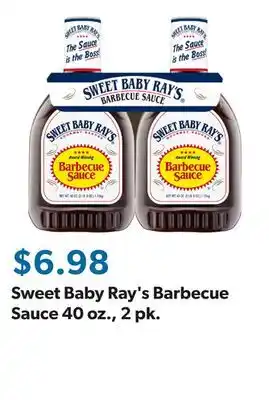 Sam's Club Sweet Baby Ray's Barbecue Sauce 40 oz., 2 pk offer