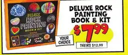 Ollie's DELUXE ROCK PAINTING BOOK & KIT offer