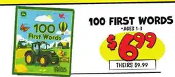 Ollie's 100 FIRST WORDS offer