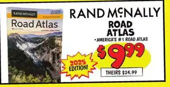 Ollie's ROAD ATLAS offer