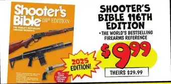 Ollie's SHOOTER'S BIBLE 116TH EDITION offer