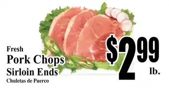 Baja Ranch Fresh Pork Chops Sirloin Ends offer