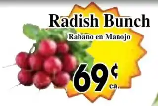 Baja Ranch Radish Bunch offer