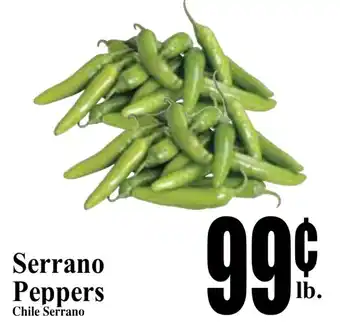 Baja Ranch Serrano Peppers offer