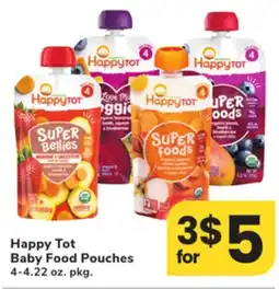 ACME Happy Tot Baby Food Pouches offer