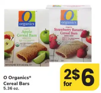 ACME O Organics Cereal Bars offer