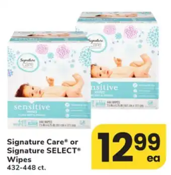 ACME Signature Care or Signature SELECT Wipes offer