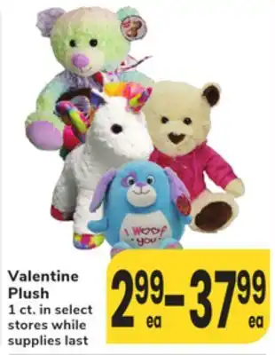 ACME Valentine Plush offer