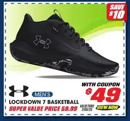 Big 5 Under Armour Lockdown 7 Men's Basketball Shoes offer