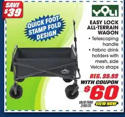 Big 5 Yoli Easy Lock All Terrain Wagon offer