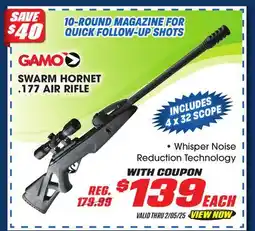 Big 5 Gamo Swarm Hornet .177 Air Rifle offer