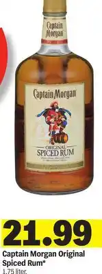 Meijer Captain Morgan Original Spiced Rum offer