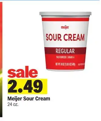 Meijer Meijer Sour Cream offer