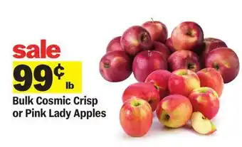 Meijer Bulk Cosmic Crisp or Pink Lady Apples offer