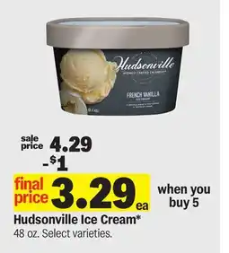 Meijer Hudsonville Ice Cream offer