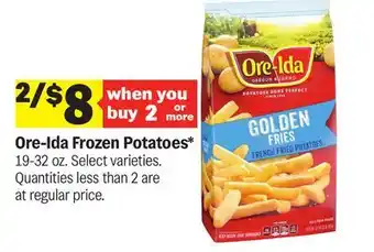 Meijer Ore-Ida Frozen Potatoes offer