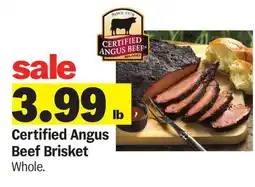 Meijer Certified Angus Beef Brisket offer