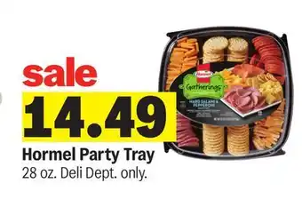 Meijer Hormel Party Tray offer