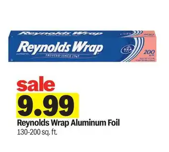 Meijer Reynolds Wrap Aluminum Foil offer